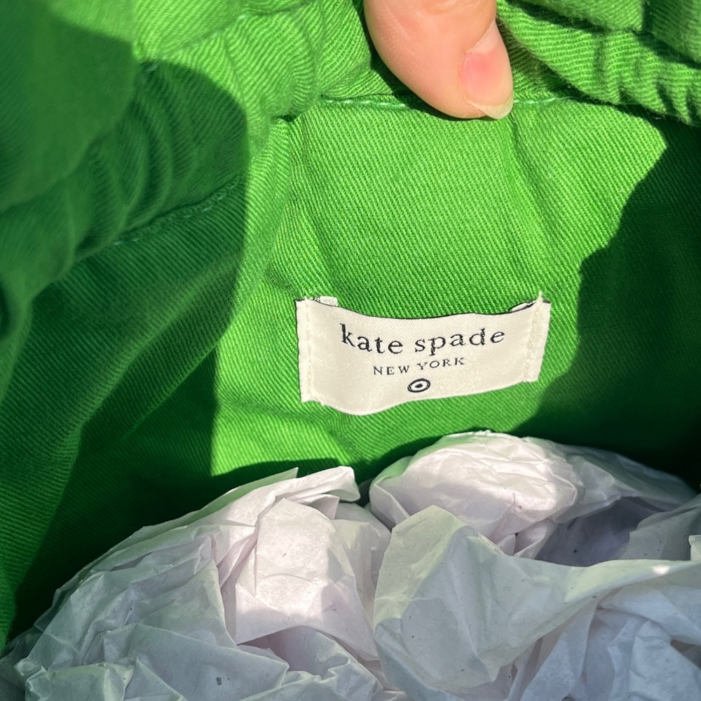 Kate Spade x Target Beaded Classic Rose Drawstring Bucket Bag - Picture 5 of 8